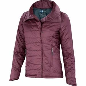 Ibex | Wool Aire Puffy Jacket In Tulipa Size XS